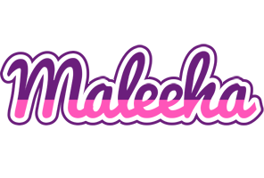 Maleeha cheerful logo