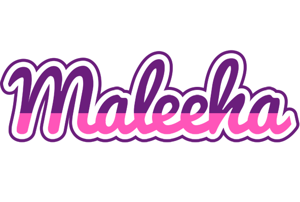 Maleeha cheerful logo