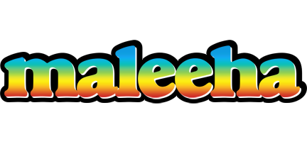 Maleeha color logo