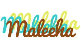 Maleeha cupcake logo