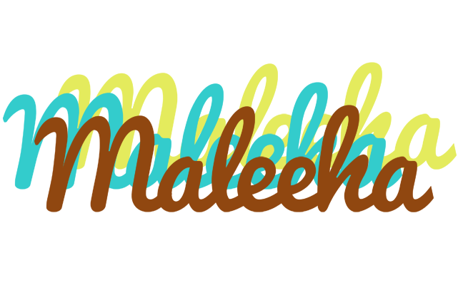 Maleeha cupcake logo