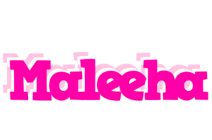 Maleeha dancing logo