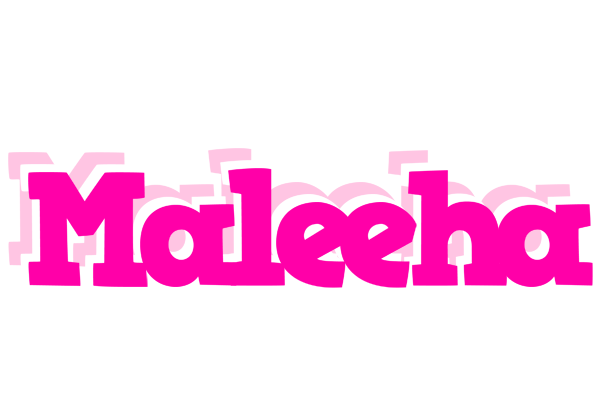 Maleeha dancing logo