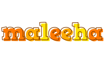 Maleeha desert logo