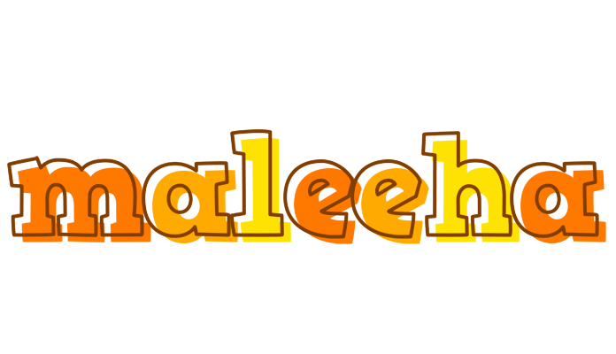 Maleeha desert logo