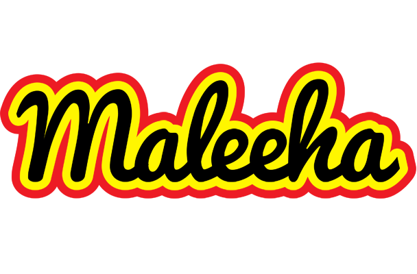 Maleeha flaming logo