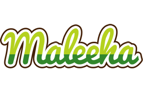 Maleeha golfing logo