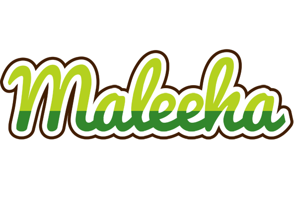 Maleeha golfing logo