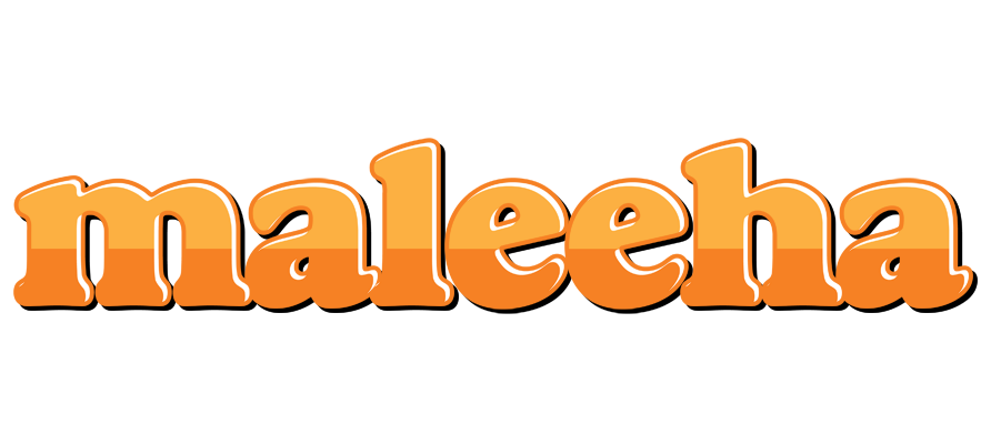 Maleeha orange logo