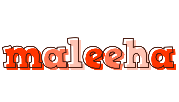 Maleeha paint logo