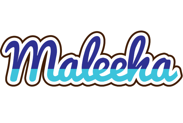 Maleeha raining logo