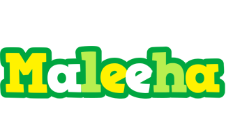 Maleeha soccer logo