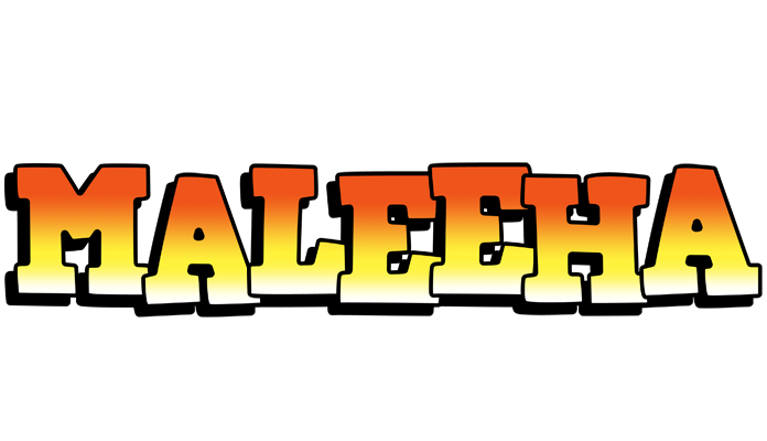 Maleeha sunset logo