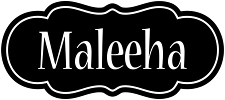 Maleeha welcome logo