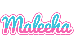 Maleeha woman logo