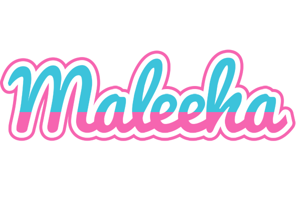 Maleeha woman logo