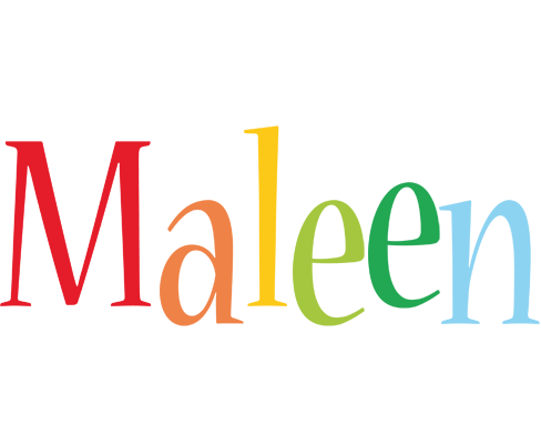 Maleen birthday logo