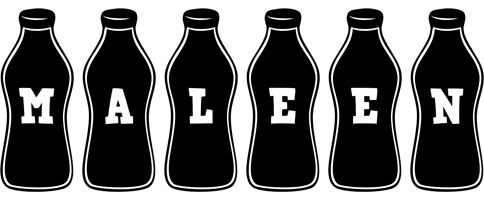 Maleen bottle logo