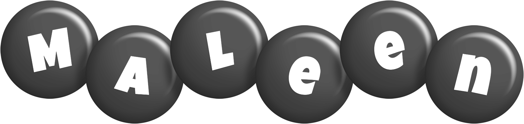 Maleen candy-black logo