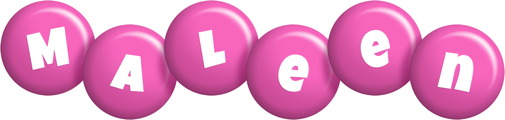 Maleen candy-pink logo