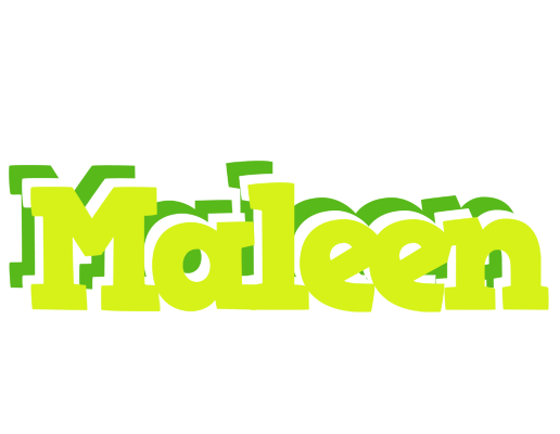 Maleen citrus logo