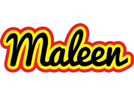 Maleen flaming logo