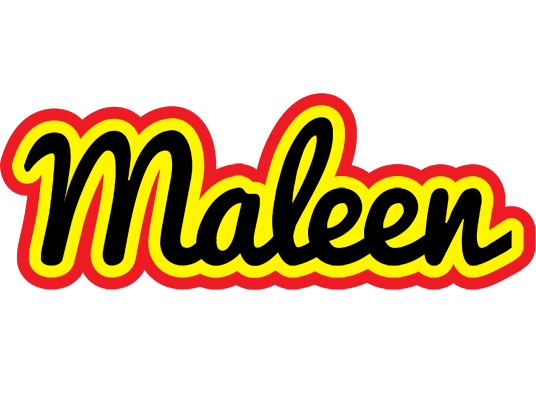 Maleen flaming logo
