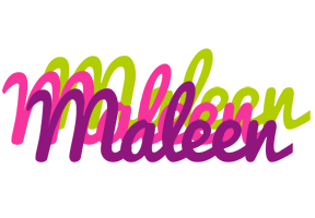 Maleen flowers logo