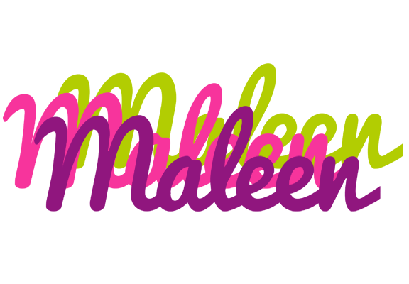 Maleen flowers logo