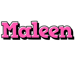 Maleen girlish logo