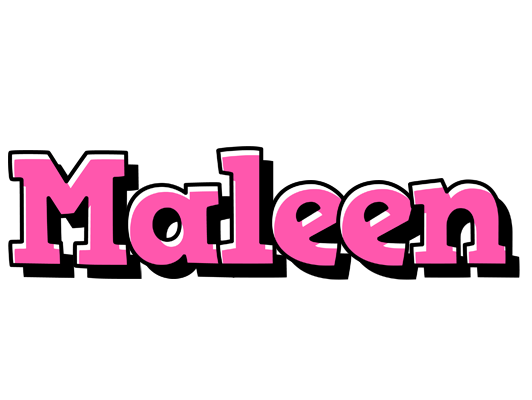 Maleen girlish logo