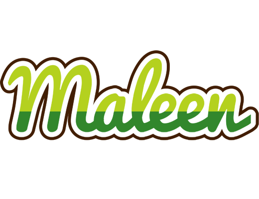 Maleen golfing logo