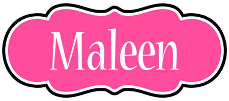 Maleen invitation logo