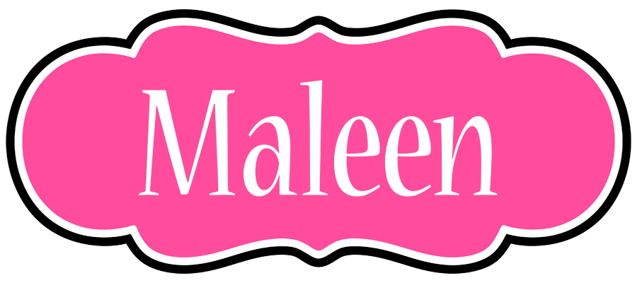 Maleen invitation logo
