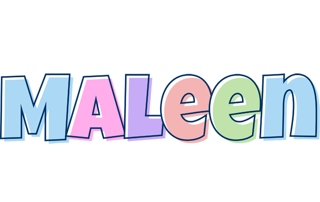 Maleen pastel logo