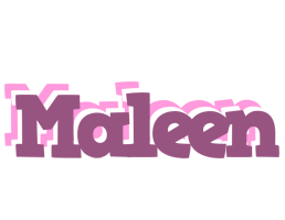 Maleen relaxing logo