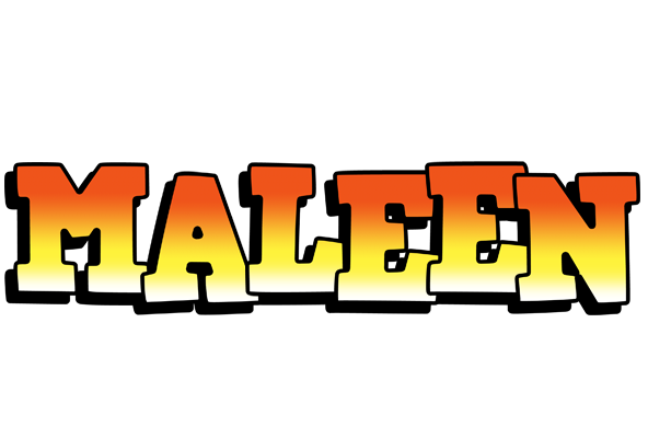 Maleen sunset logo