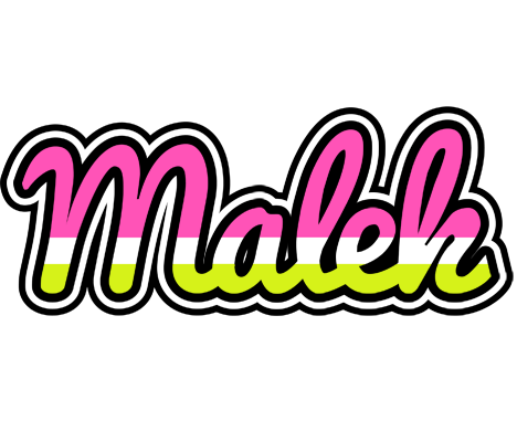 Malek candies logo
