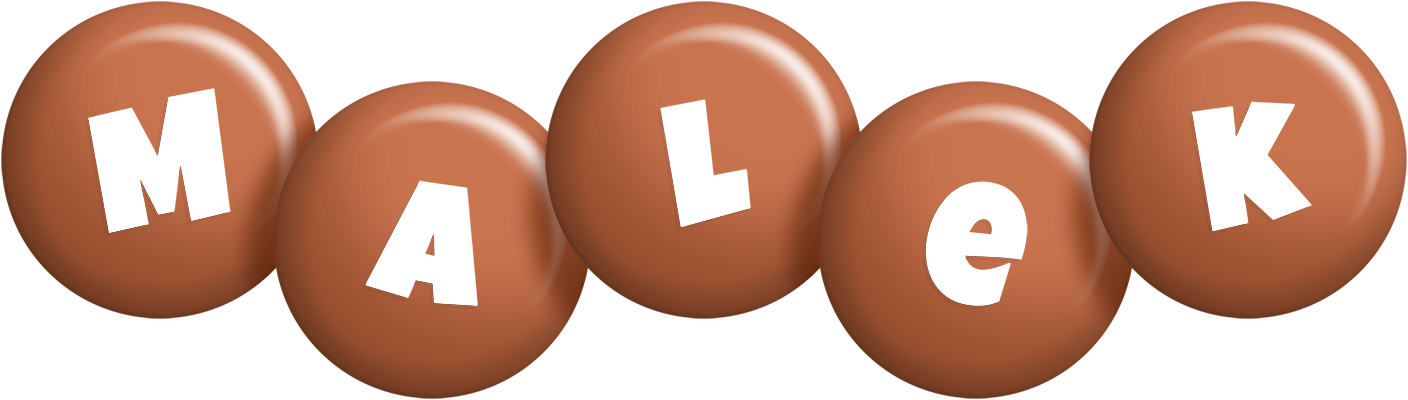 Malek candy-brown logo