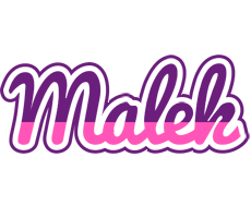 Malek cheerful logo