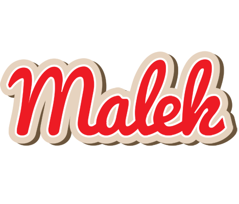 Malek chocolate logo