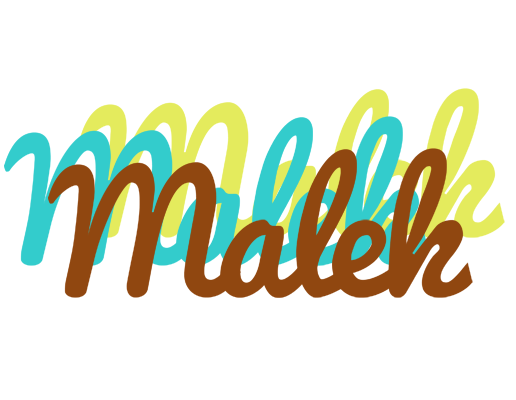 Malek cupcake logo