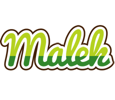 Malek golfing logo