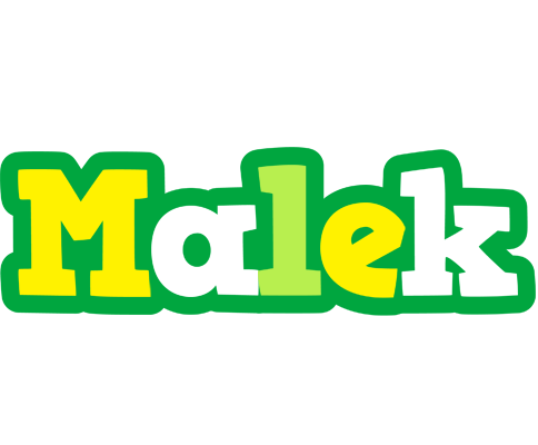 Malek soccer logo
