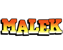 Malek sunset logo