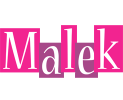 Malek whine logo