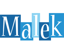 Malek winter logo