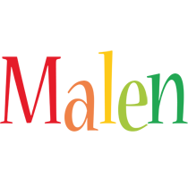 Malen birthday logo