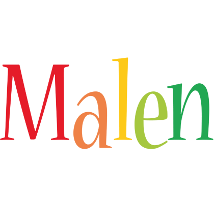 Malen birthday logo