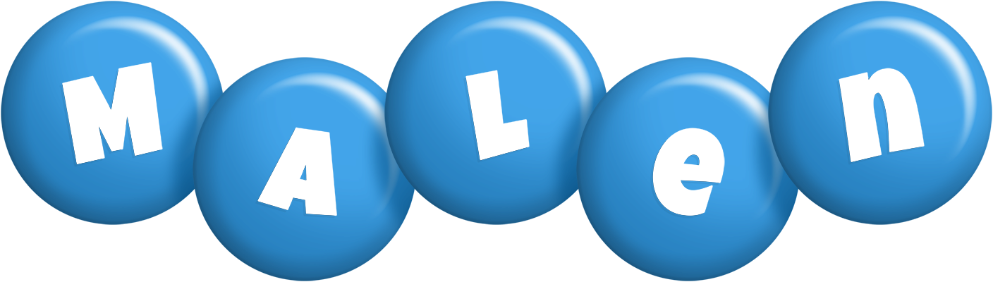 Malen candy-blue logo